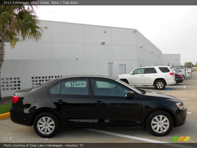 Black / Titan Black 2011 Volkswagen Jetta S Sedan