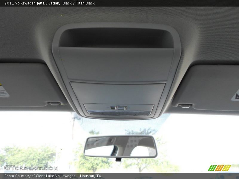Black / Titan Black 2011 Volkswagen Jetta S Sedan