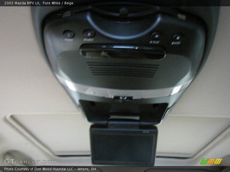 Pure White / Beige 2003 Mazda MPV LX