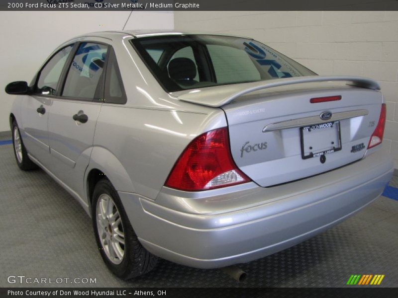 CD Silver Metallic / Medium Graphite 2000 Ford Focus ZTS Sedan