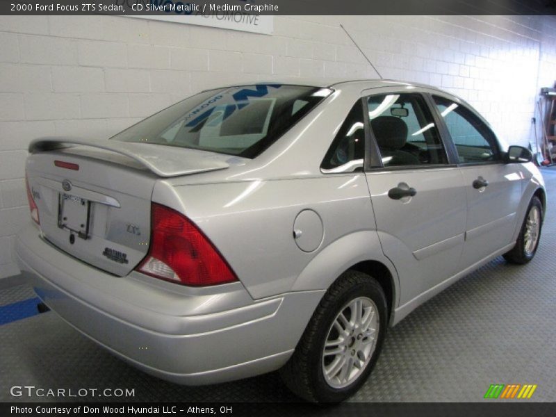 CD Silver Metallic / Medium Graphite 2000 Ford Focus ZTS Sedan