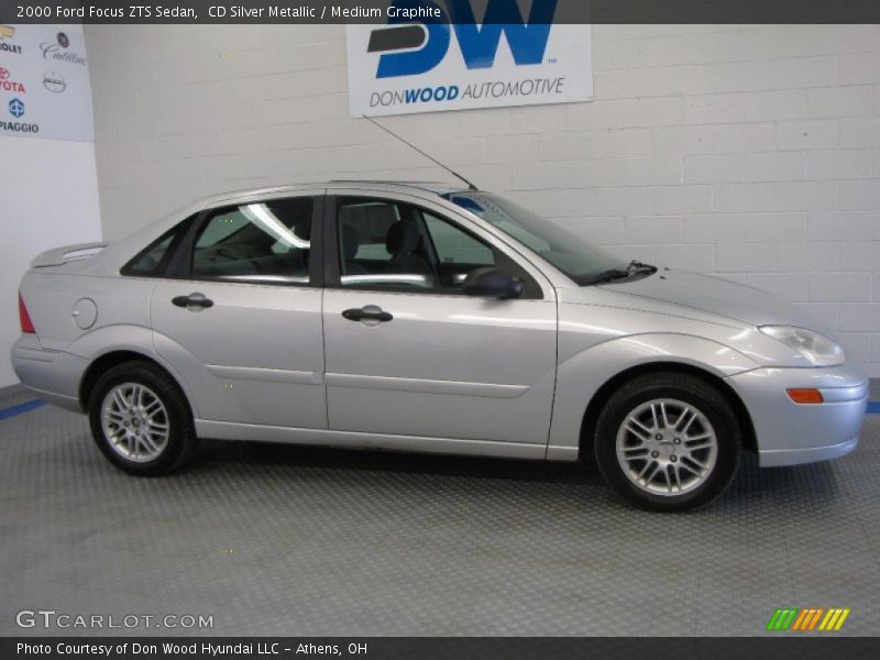 CD Silver Metallic / Medium Graphite 2000 Ford Focus ZTS Sedan