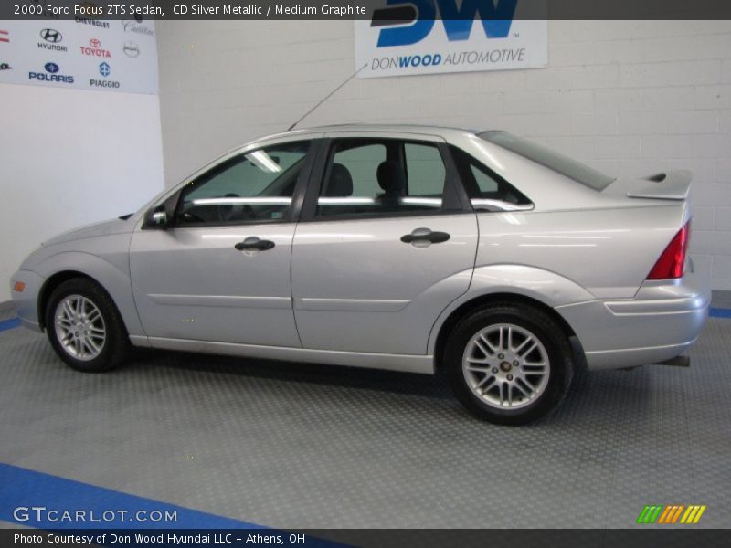 CD Silver Metallic / Medium Graphite 2000 Ford Focus ZTS Sedan