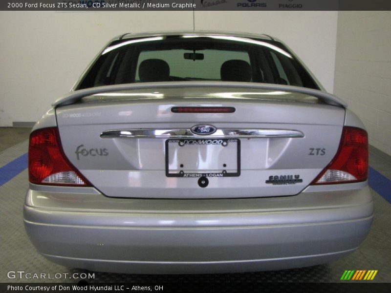 CD Silver Metallic / Medium Graphite 2000 Ford Focus ZTS Sedan