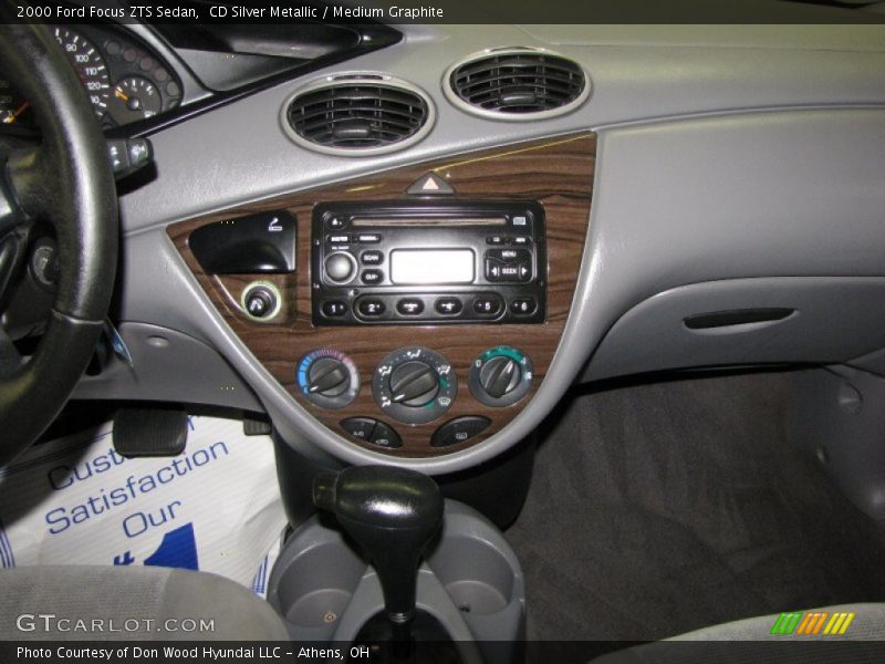 CD Silver Metallic / Medium Graphite 2000 Ford Focus ZTS Sedan