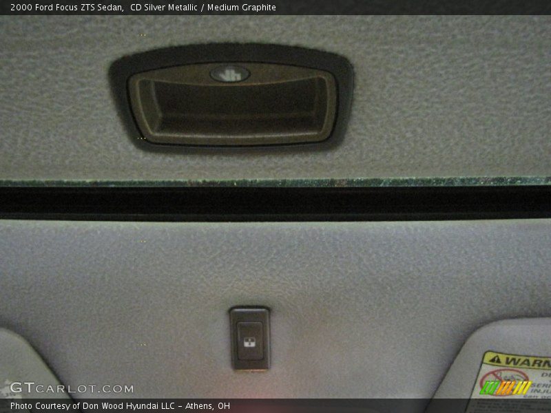 CD Silver Metallic / Medium Graphite 2000 Ford Focus ZTS Sedan