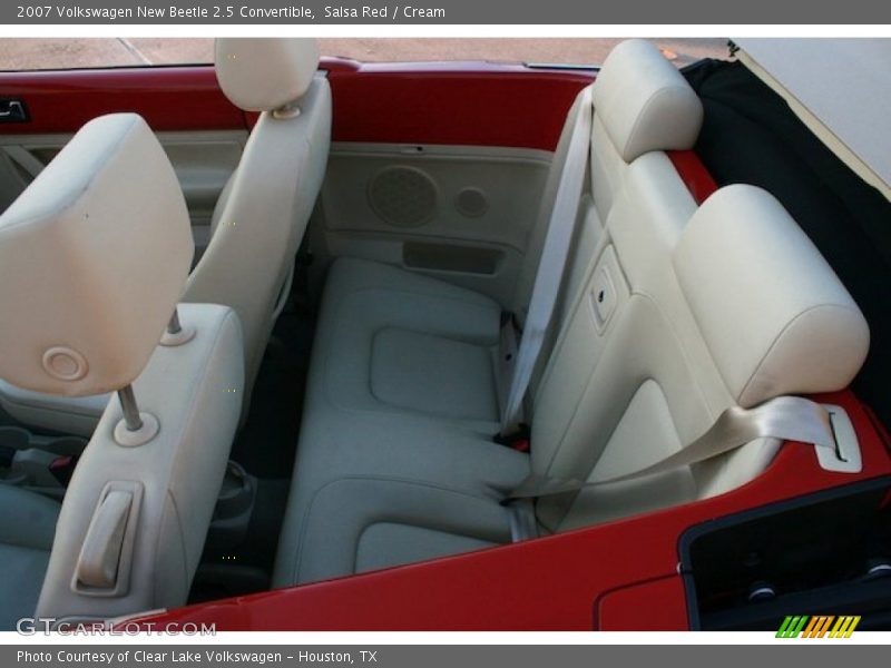 Salsa Red / Cream 2007 Volkswagen New Beetle 2.5 Convertible