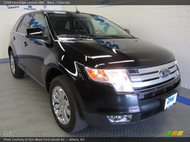 Black / Charcoal 2008 Ford Edge Limited AWD