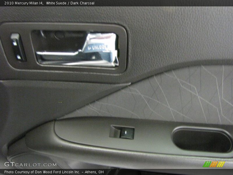 White Suede / Dark Charcoal 2010 Mercury Milan I4