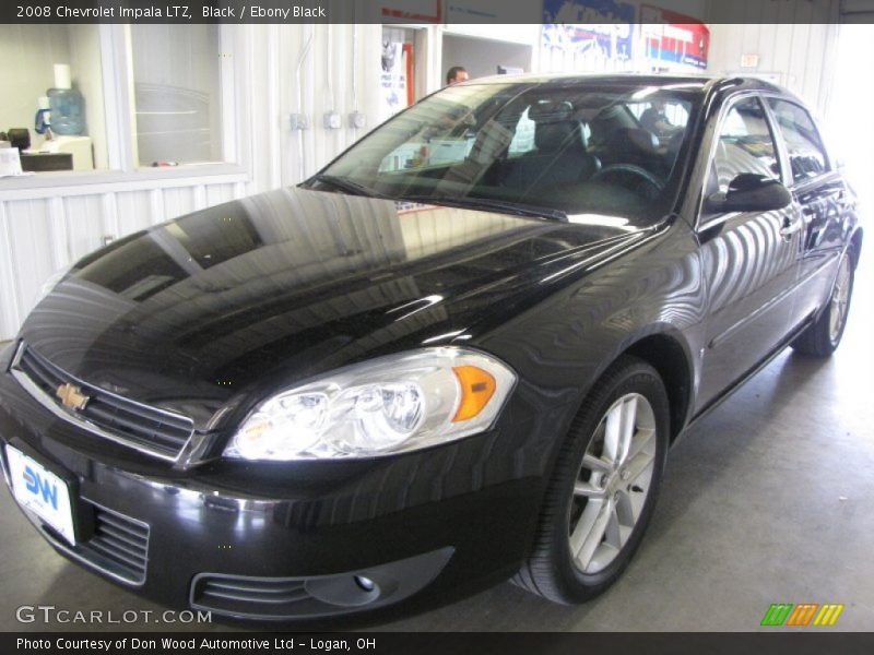Black / Ebony Black 2008 Chevrolet Impala LTZ