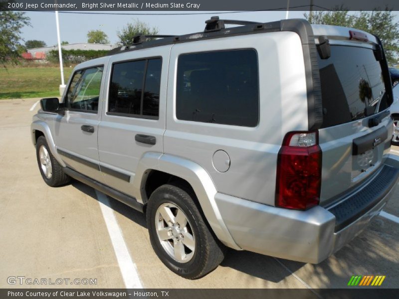 Bright Silver Metallic / Medium Slate Gray 2006 Jeep Commander