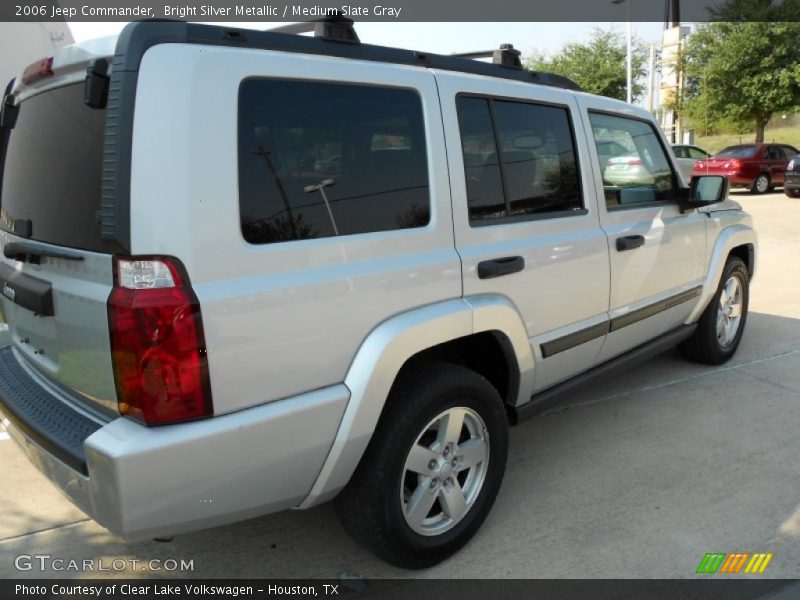 Bright Silver Metallic / Medium Slate Gray 2006 Jeep Commander