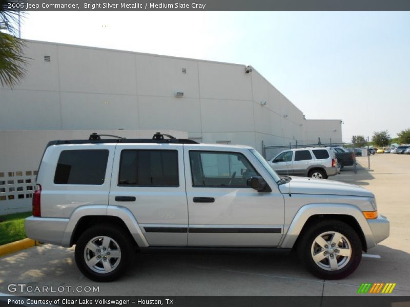 Bright Silver Metallic / Medium Slate Gray 2006 Jeep Commander