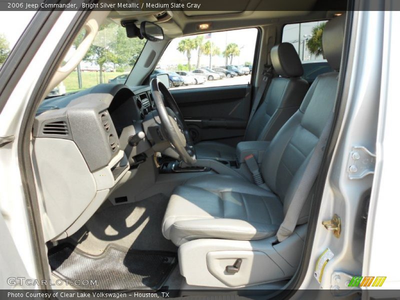 Bright Silver Metallic / Medium Slate Gray 2006 Jeep Commander