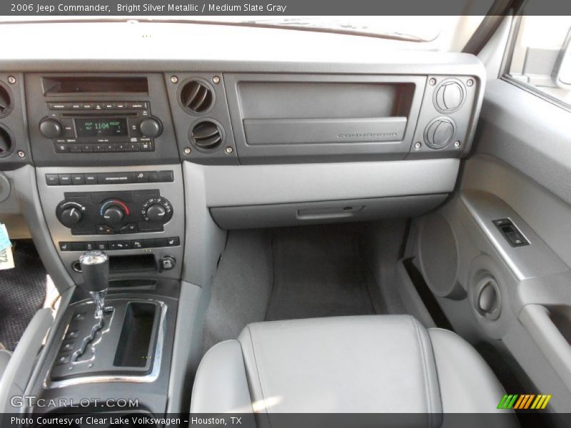 Bright Silver Metallic / Medium Slate Gray 2006 Jeep Commander