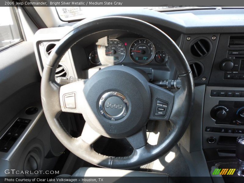 Bright Silver Metallic / Medium Slate Gray 2006 Jeep Commander