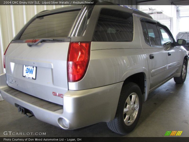 Liquid Silver Metallic / Medium Pewter 2004 GMC Envoy XUV SLE