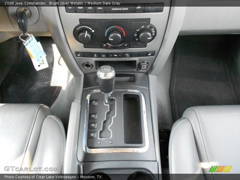 Bright Silver Metallic / Medium Slate Gray 2006 Jeep Commander