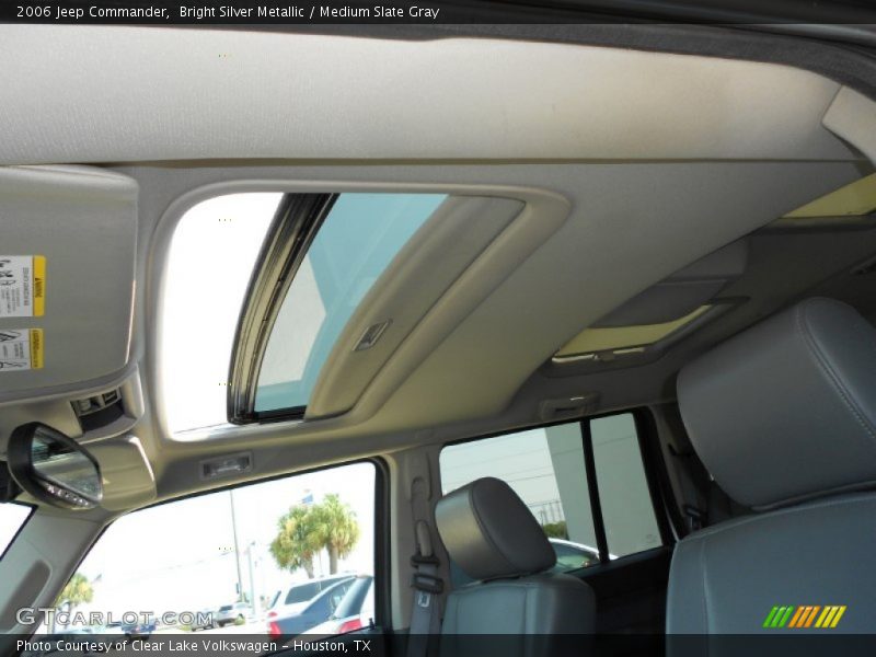 Bright Silver Metallic / Medium Slate Gray 2006 Jeep Commander