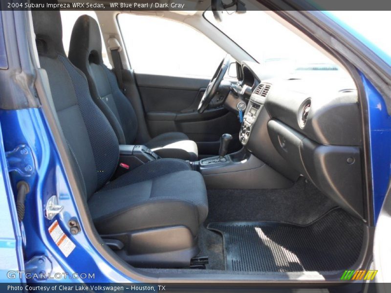  2004 Impreza WRX Sedan Dark Gray Interior