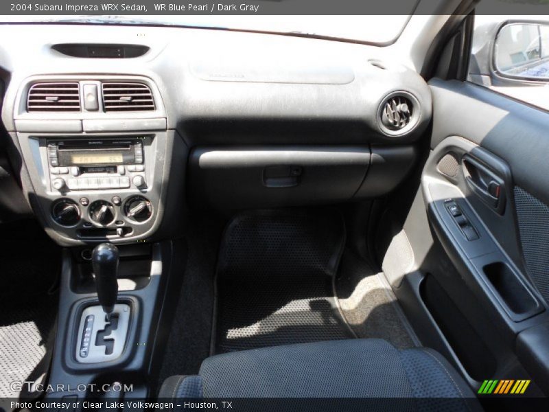 WR Blue Pearl / Dark Gray 2004 Subaru Impreza WRX Sedan