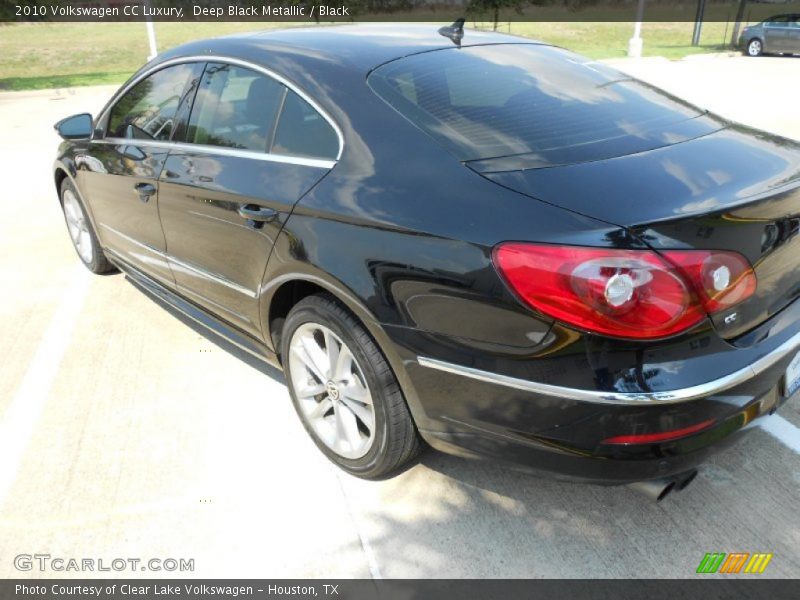 Deep Black Metallic / Black 2010 Volkswagen CC Luxury