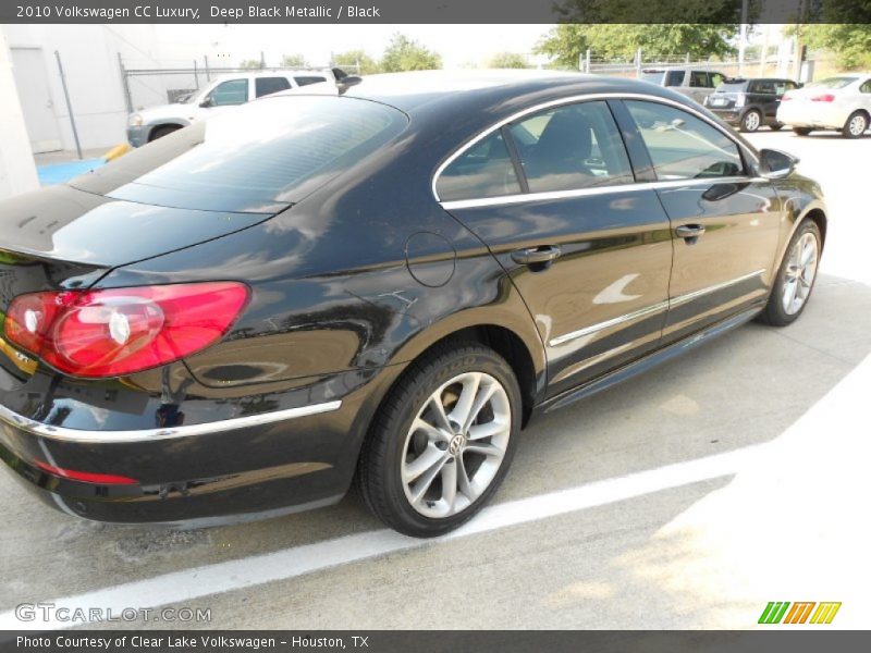 Deep Black Metallic / Black 2010 Volkswagen CC Luxury