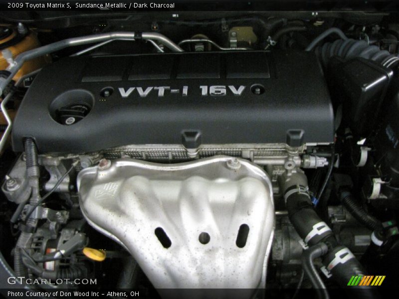 Sundance Metallic / Dark Charcoal 2009 Toyota Matrix S