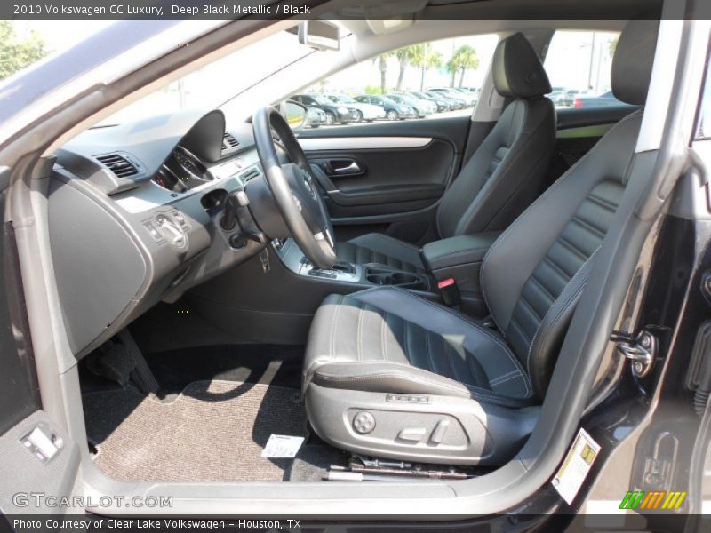  2010 CC Luxury Black Interior