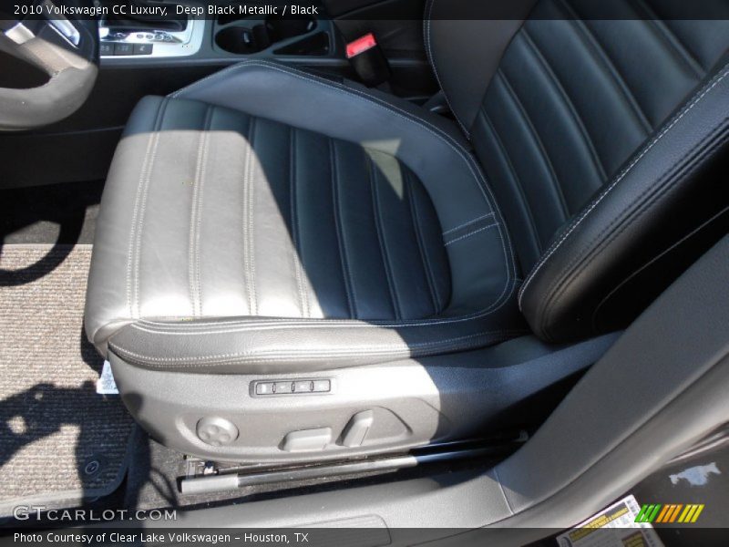  2010 CC Luxury Black Interior