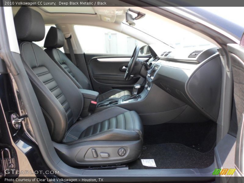  2010 CC Luxury Black Interior
