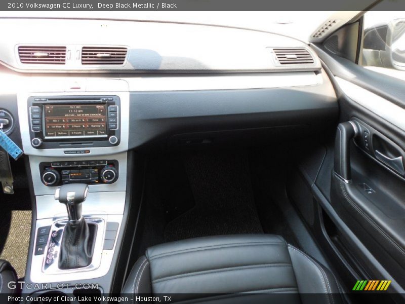 Deep Black Metallic / Black 2010 Volkswagen CC Luxury