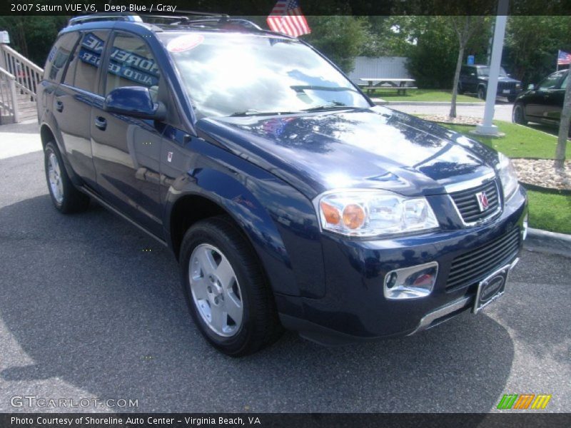 Deep Blue / Gray 2007 Saturn VUE V6