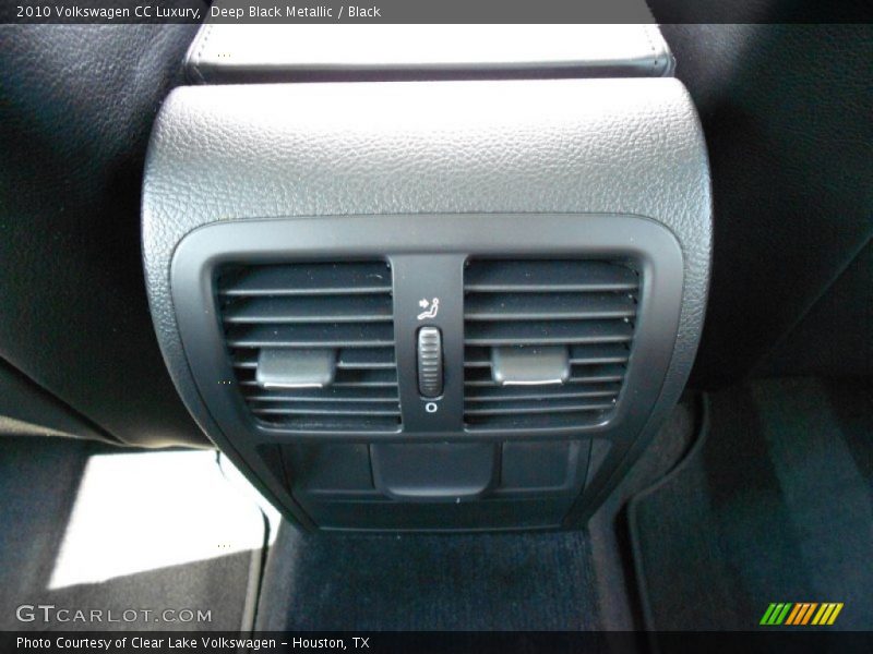 Deep Black Metallic / Black 2010 Volkswagen CC Luxury