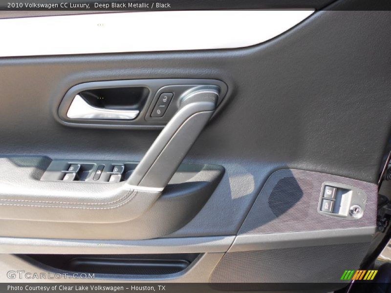 Deep Black Metallic / Black 2010 Volkswagen CC Luxury