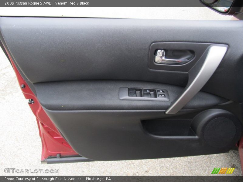 Venom Red / Black 2009 Nissan Rogue S AWD