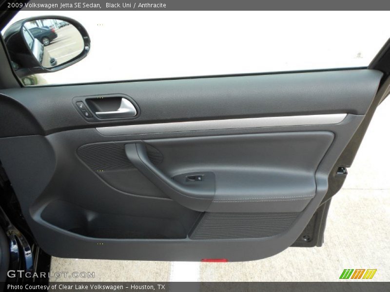 Black Uni / Anthracite 2009 Volkswagen Jetta SE Sedan