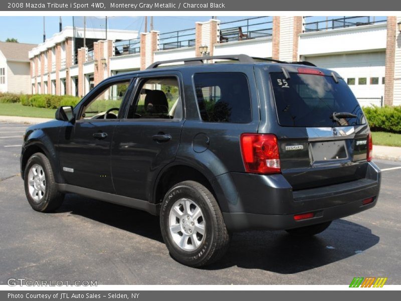 Monterey Gray Metallic / Charcoal Black 2008 Mazda Tribute i Sport 4WD
