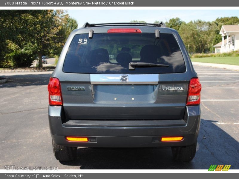 Monterey Gray Metallic / Charcoal Black 2008 Mazda Tribute i Sport 4WD