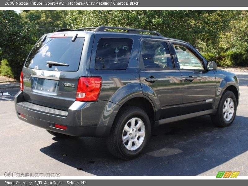 Monterey Gray Metallic / Charcoal Black 2008 Mazda Tribute i Sport 4WD