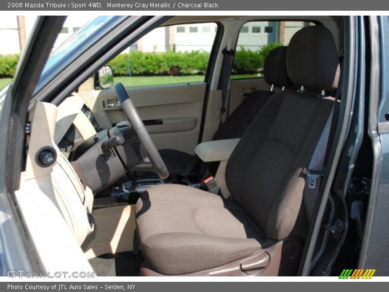 Monterey Gray Metallic / Charcoal Black 2008 Mazda Tribute i Sport 4WD