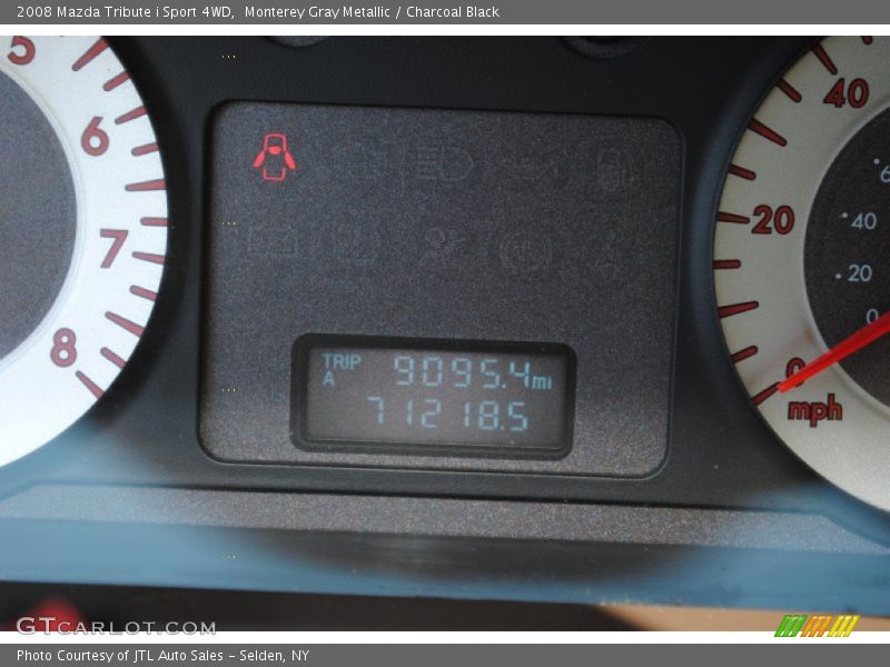 Monterey Gray Metallic / Charcoal Black 2008 Mazda Tribute i Sport 4WD