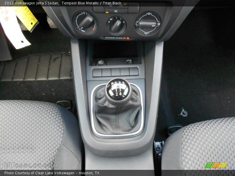  2012 Jetta S Sedan 5 Speed Manual Shifter