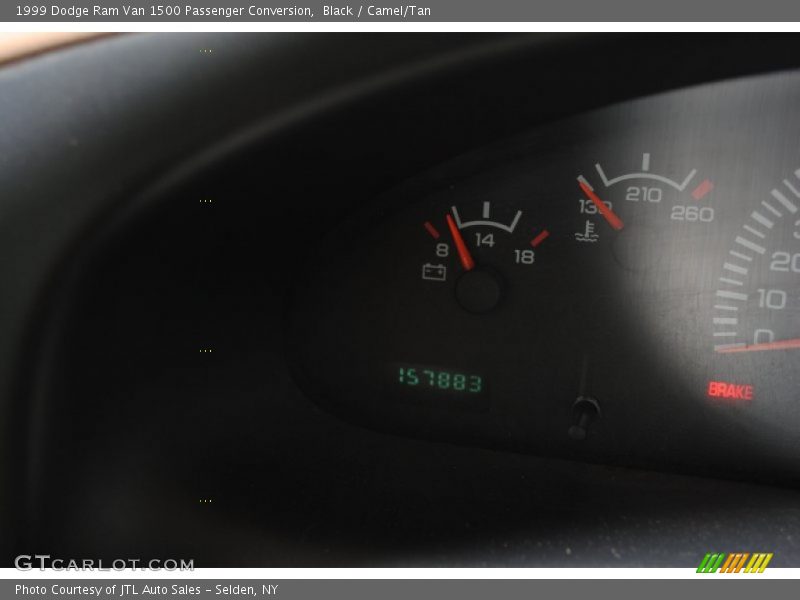 Black / Camel/Tan 1999 Dodge Ram Van 1500 Passenger Conversion