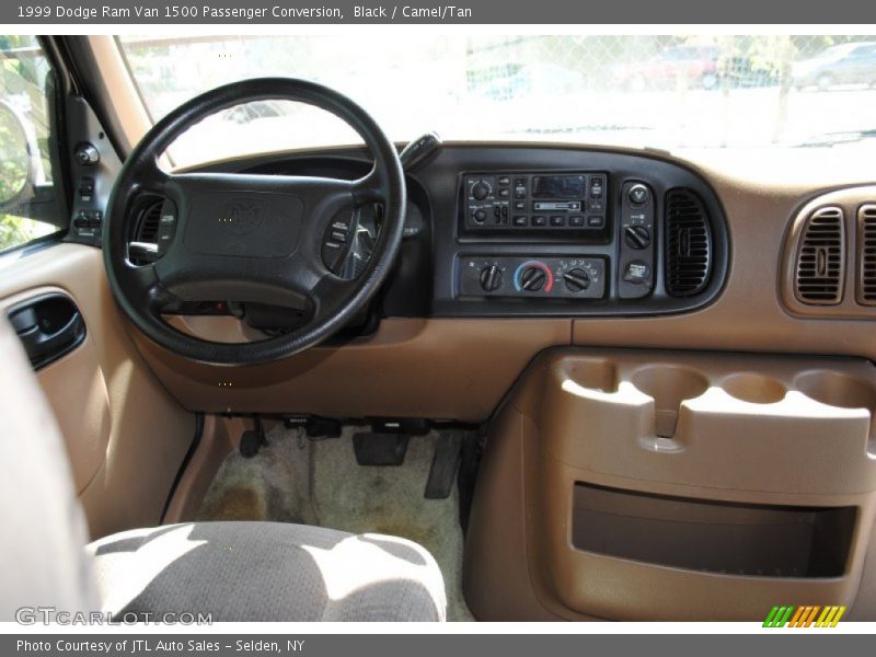 Dashboard of 1999 Ram Van 1500 Passenger Conversion
