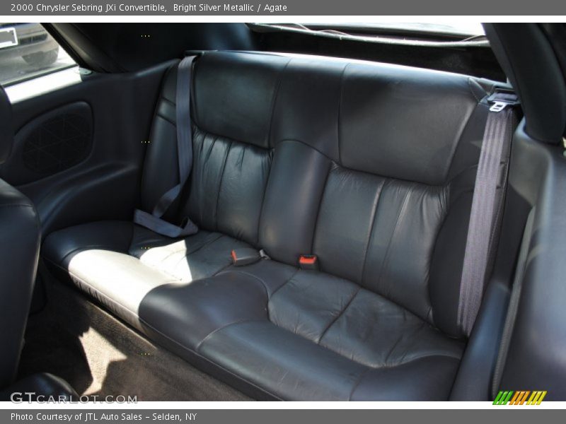 Bright Silver Metallic / Agate 2000 Chrysler Sebring JXi Convertible