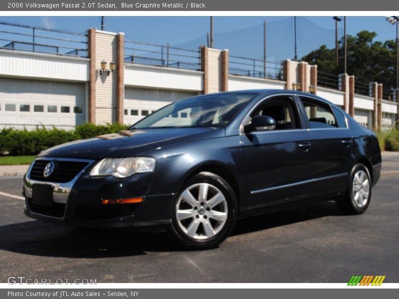 Blue Graphite Metallic / Black 2006 Volkswagen Passat 2.0T Sedan