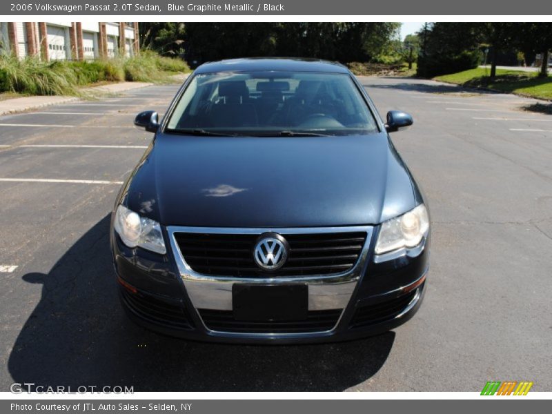 Blue Graphite Metallic / Black 2006 Volkswagen Passat 2.0T Sedan