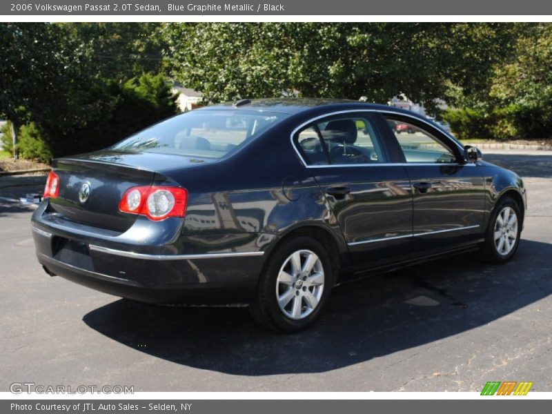 Blue Graphite Metallic / Black 2006 Volkswagen Passat 2.0T Sedan