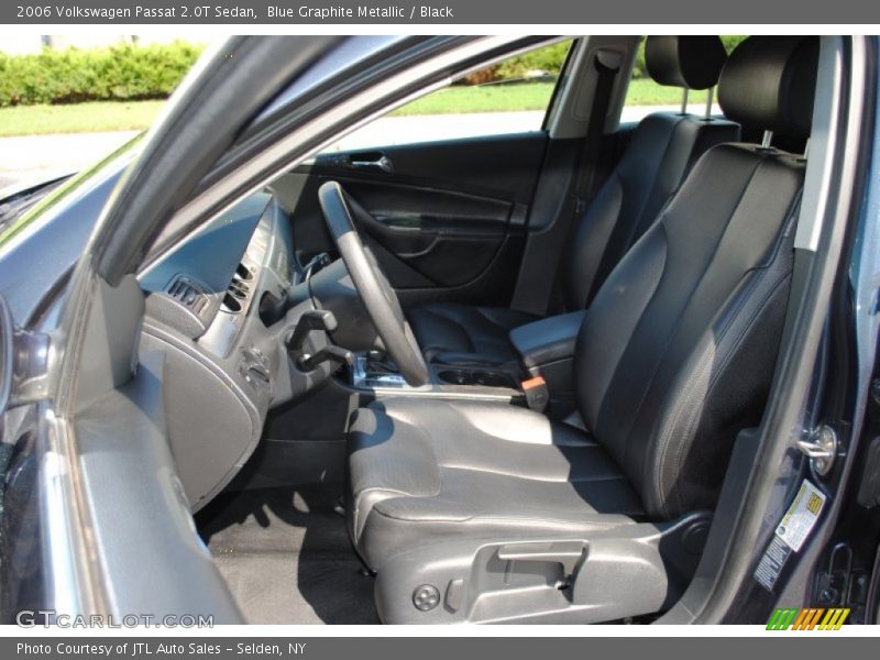Blue Graphite Metallic / Black 2006 Volkswagen Passat 2.0T Sedan